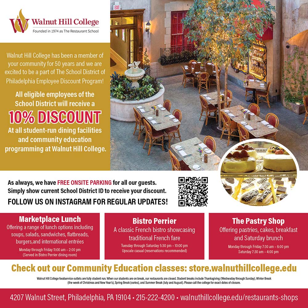 The Restaurants at Walnut Hill College